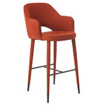 FUPP0012 Барный стул Highbury из ржавой ткани ijlbrown  - Вид №4