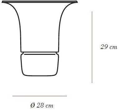 Bottega Intreccio Ваза плетеная  A005  - Вид №2