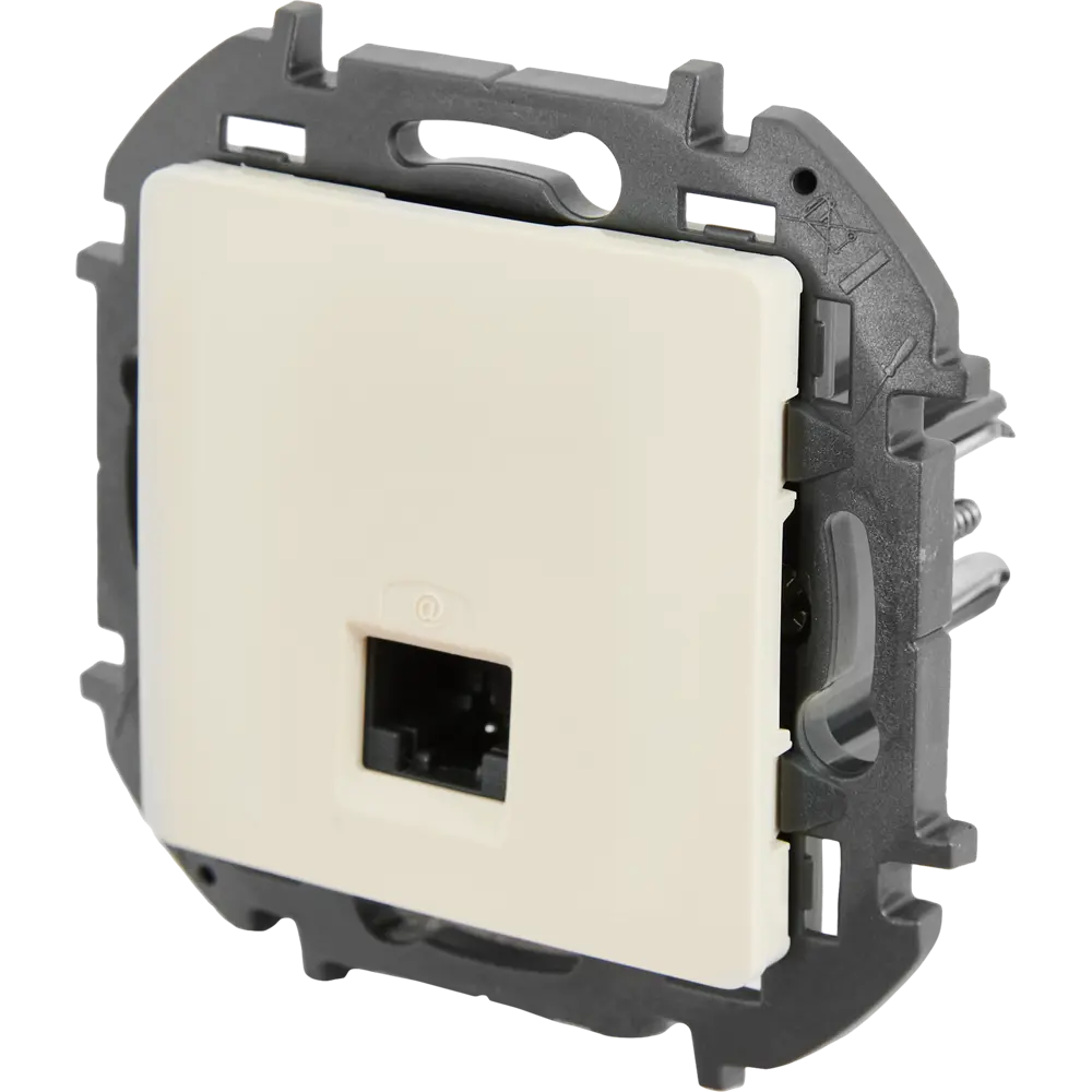 Розетка компьютерная LEXMAN Lilian RJ45 Cat 5e для скрытого монтажа 86761365 STLM-0071332 - Вид №1