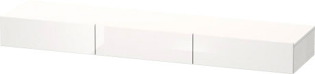 DS827300707 Полочка с ящиком DuraStyle #DS8273 1800 x 440 мм Бетонно-серый матовый декор Duravit - Вид №2