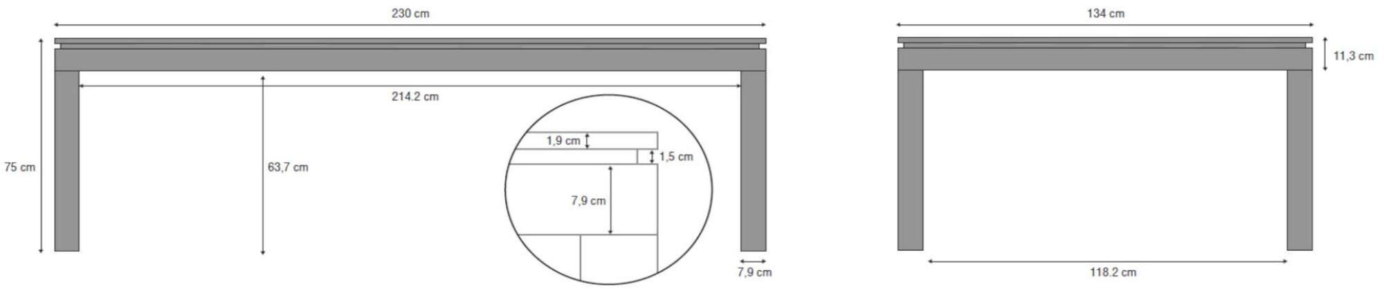 Fusiontables Saluc Стол / игровой стол из закаленного стекла Metal line sun-id-1410580 - Вид №1