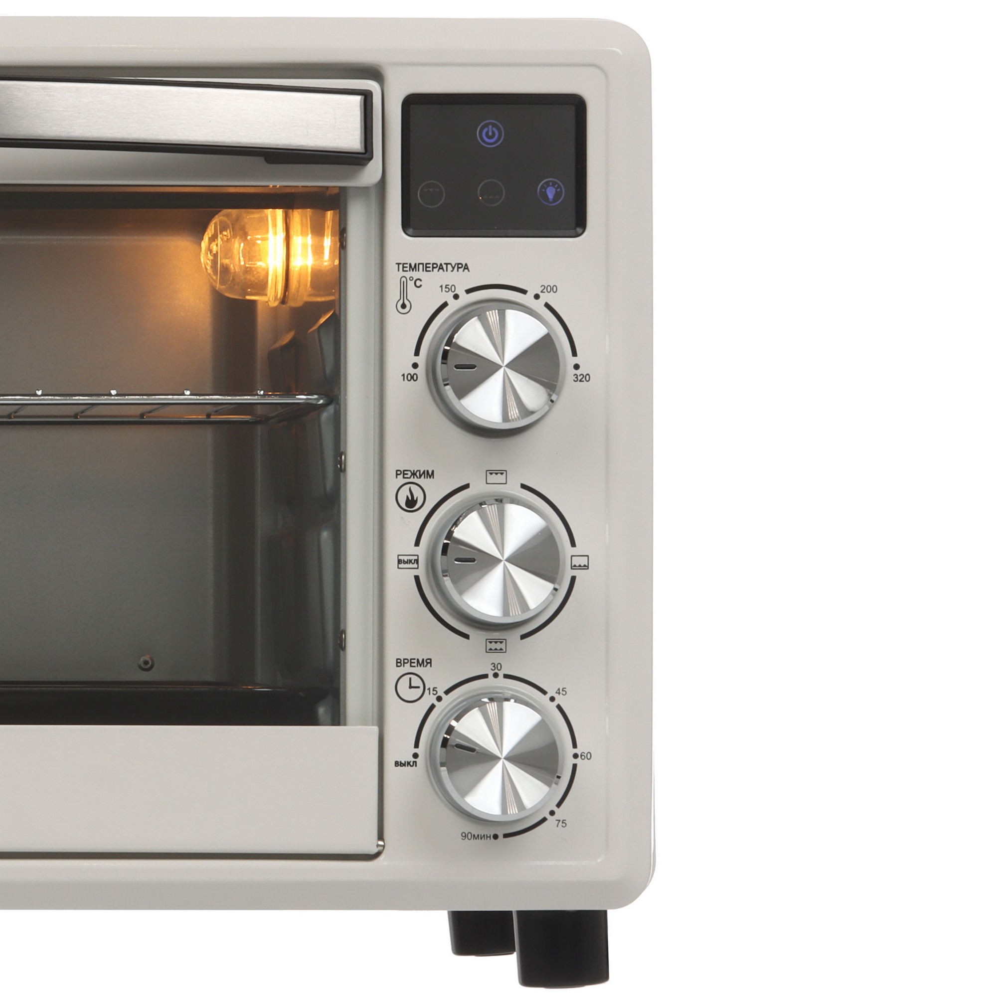 5350893 Мини-печь Endever Danko 6039 белый STDN-0029621 - Вид №3