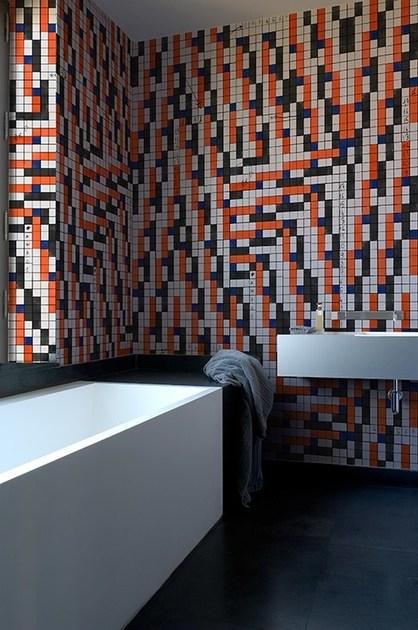 Wall&decò Узорчатые обои для ванной Wet system 17 sun-id-1391154 - Вид №1