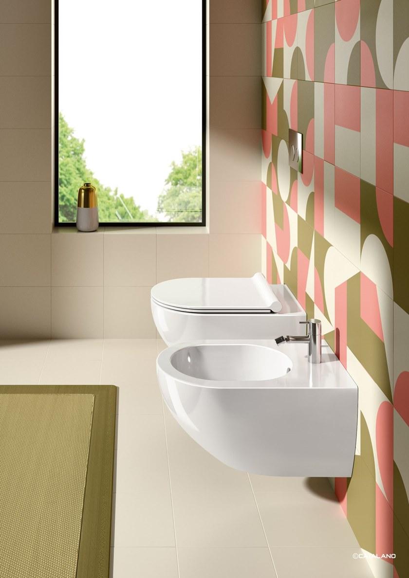 Подвесной унитаз настенный Белый CERAMICA CATALANO Sfera Италия sun-id-1442913 - Вид №1