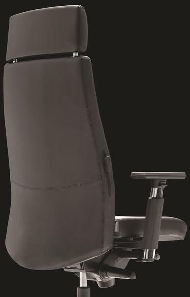 Ares Line Поворотное кожаное кресло для руководителей с подголовником Trendy family sun-id-1483799 - Вид №2