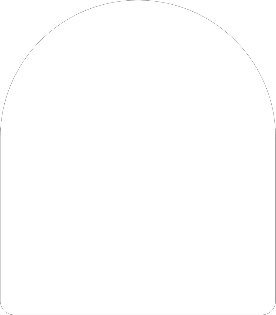 BY 0021 Зеркало со шлифованной кромкой EVOFORM Primary - Вид №1