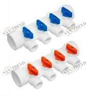 Коллектор 40х20х4 вых. син. TR-ТВ (015091206) PROAQUA 271217