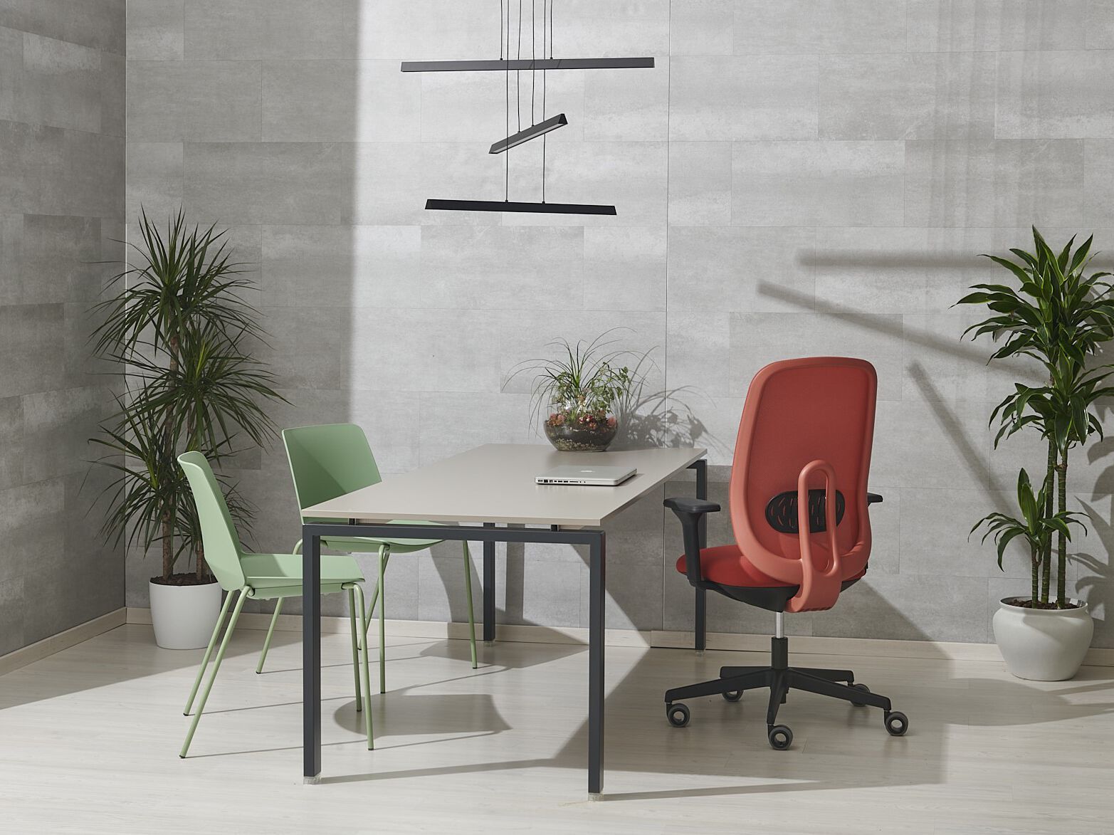 5 спиц подлокотник поворотный операционный офисный стул AP Factor Флорида ARCH-00030208 - Вид №7