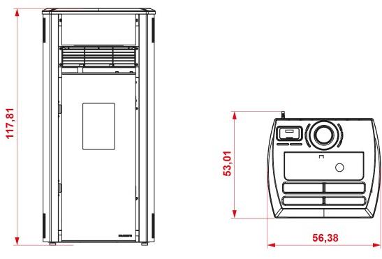 PALAZZETTI Пеллетная печь для воздушного отопления sun-id-1477767 - Вид №4