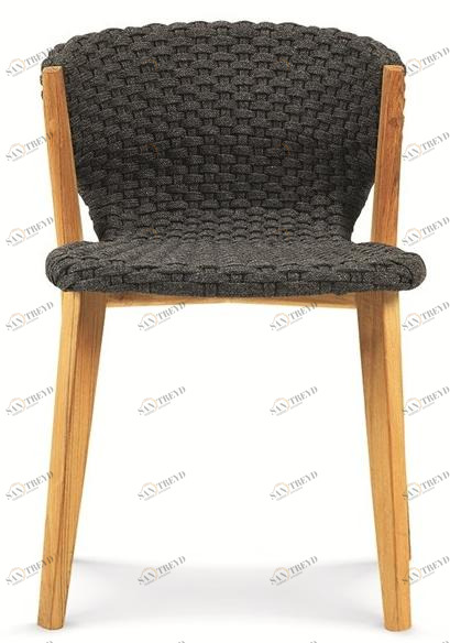 Ethimo Садовый стул из синтетической ткани Knit Knitse01