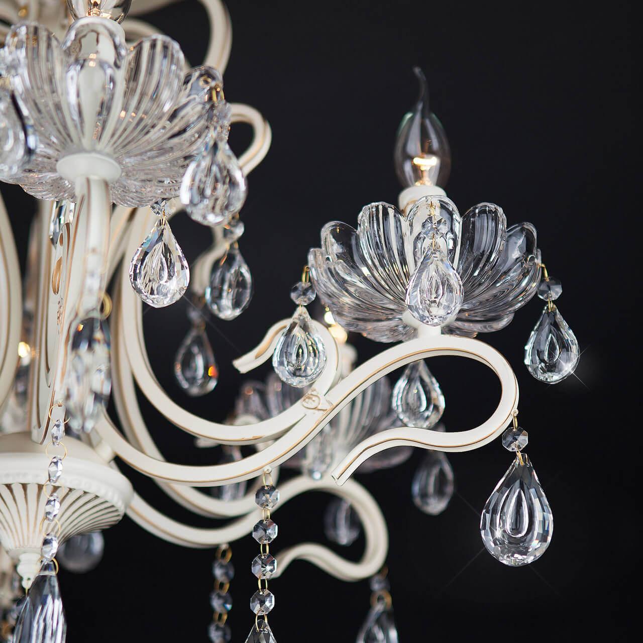 Подвесная люстра Eurosvet 12205/6 белый Strotskis EUROSVET ДИЗАЙНЕРСКИЕ 00-3888548 Белый  - Вид №2