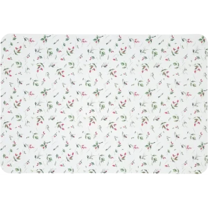 Салфетка-скатерть Карамук 60x90 см прямоугольная ПВХ цвет белый/зеленый/красный 84841758 STLM-2102379