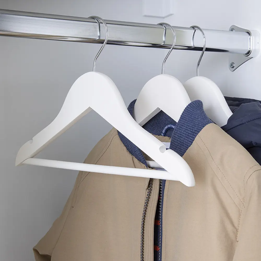 SPACEO Детские вешалки из эвкалипта с поворотной системой, 4 шт 82680679 Плечики детские STLM-0033937 - Вид №5