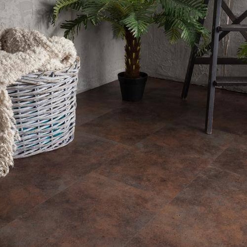 Виниловый ламинат Aquafloor Stone Af6006st Плитка и камень с брашью (Текстурированная) 607,2х303,1 мм 1100100077 - Вид №2