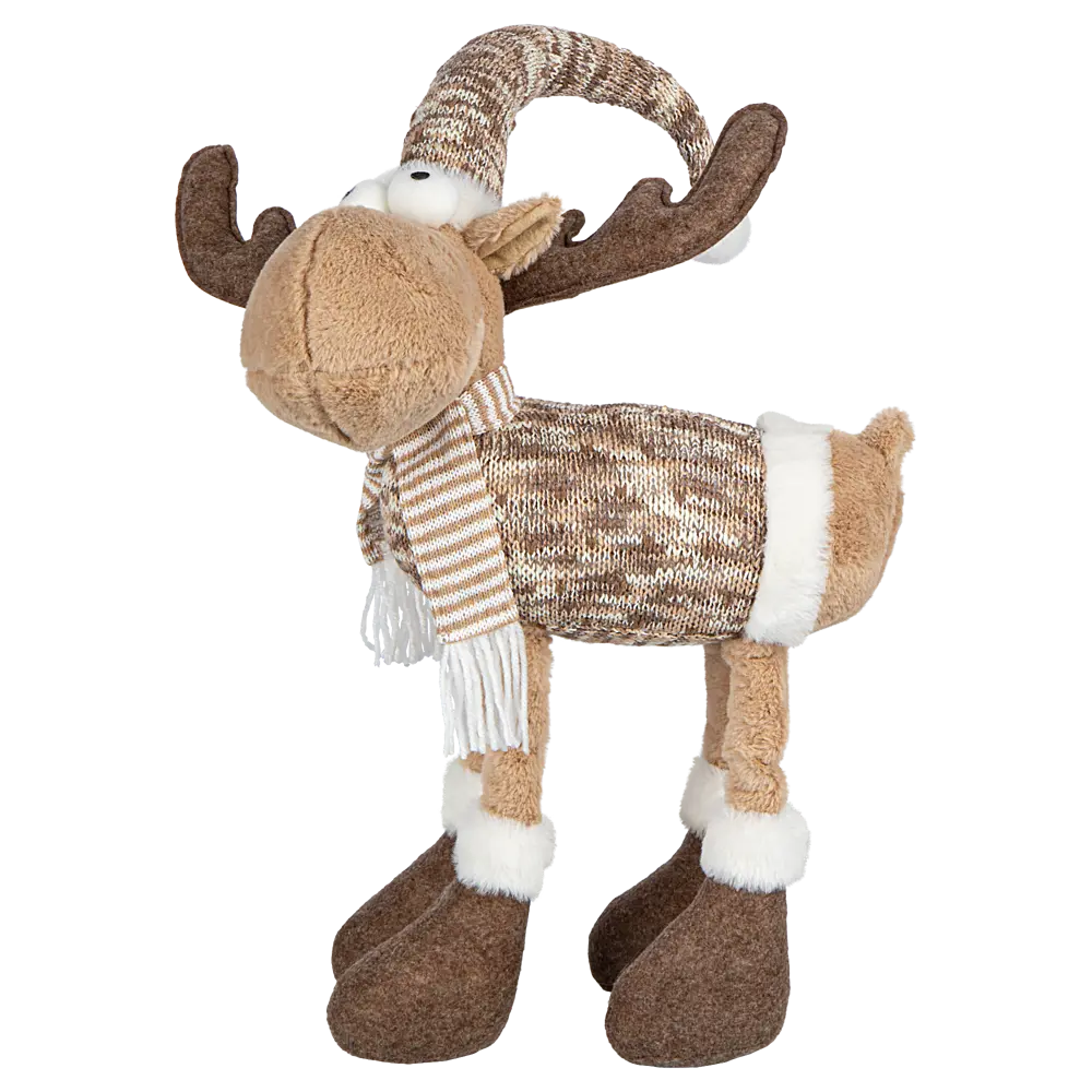 89368894 Декоративная фигура Олень на 4 ногах 40 см коричневая STLM-1461677 Santreyd  - Вид №3