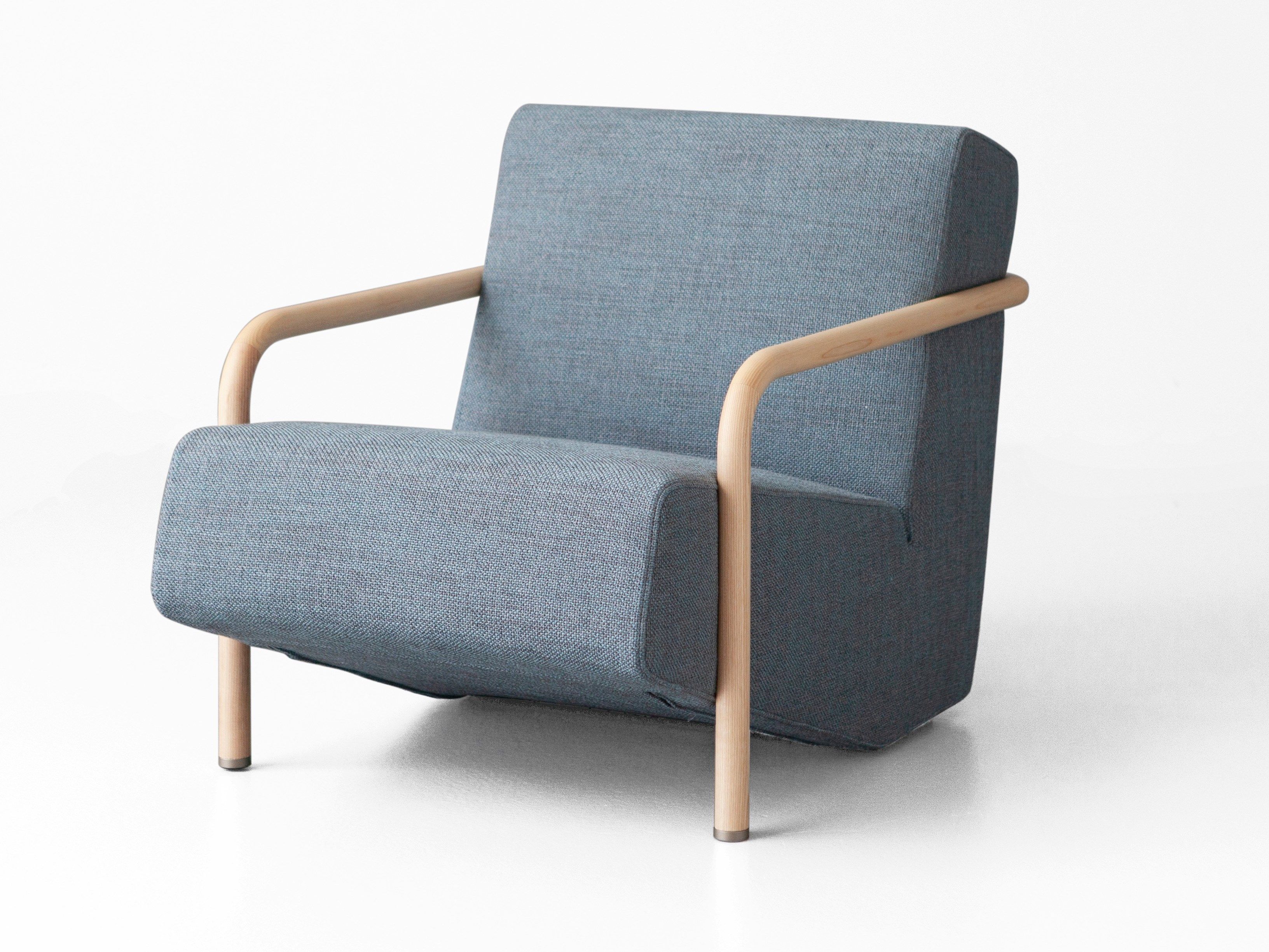 Шерстяное кресло с подлокотниками Porro LULLABY ARCH-00062884