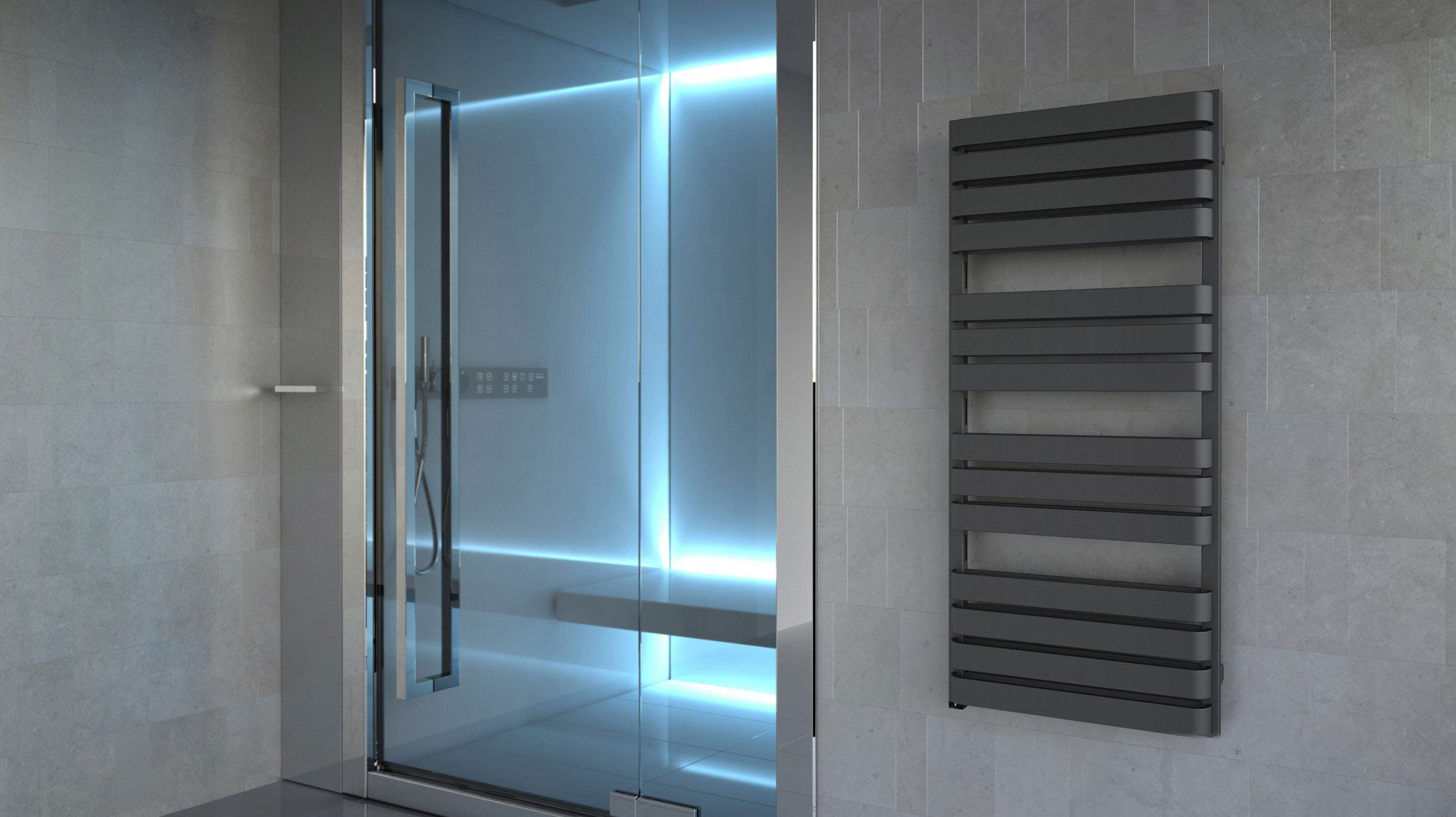 Полотенцесушители WZWBN078050 Warp T Bold One Terma 4.30  - Вид №2