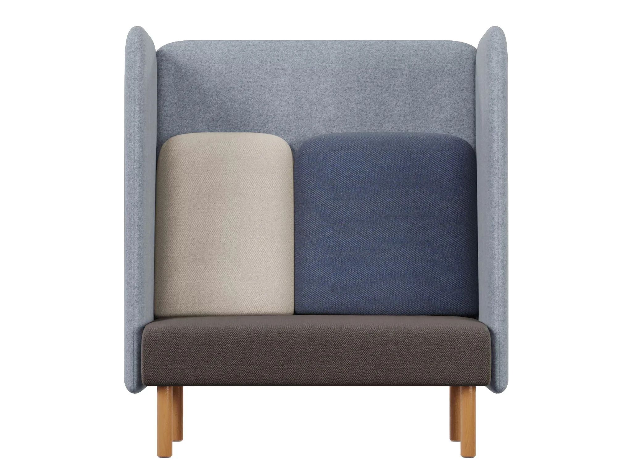 2-местный диван с высокой спинкой Intuit by Softrend август ARCH-00121702