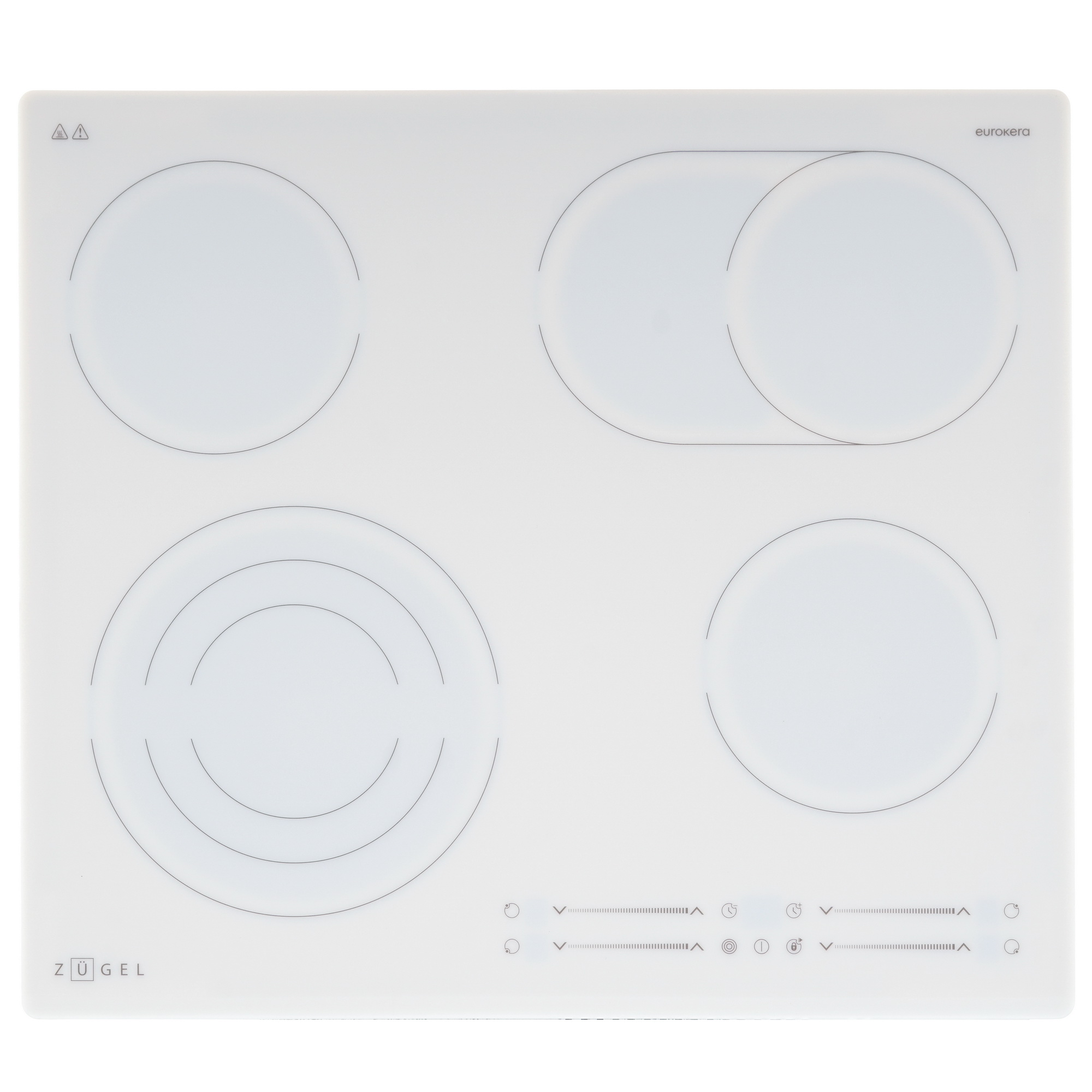 5361933 Электрическая варочная поверхность ZUGEL ZEH603W STDN-0117932