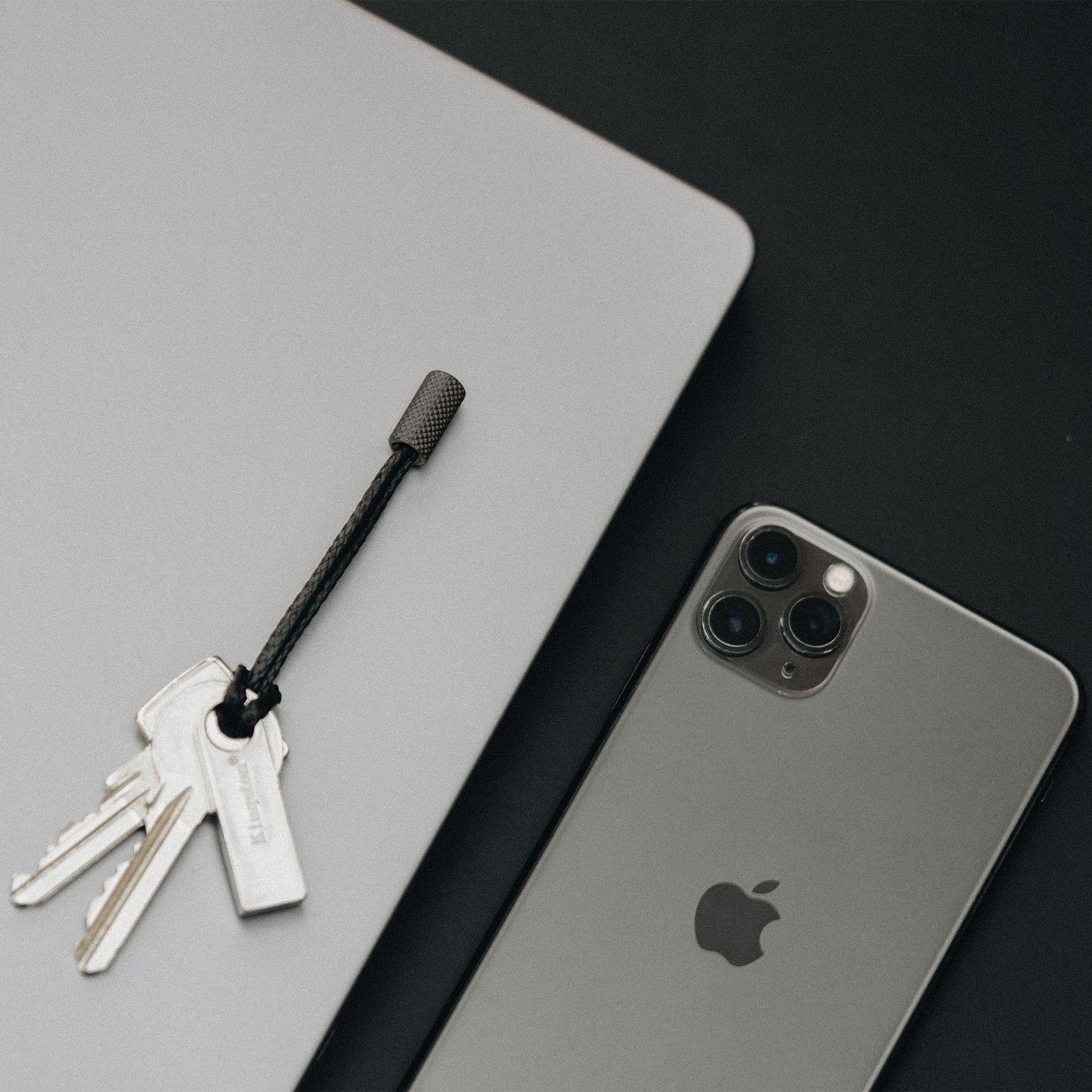 W205BST Брелок для ключей - черная сталь Wingback  - Вид №2