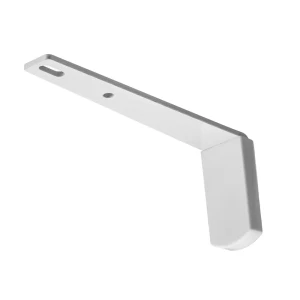 Кронштейн для шинного карниза настенный Atlant 18 см металл цвет белый