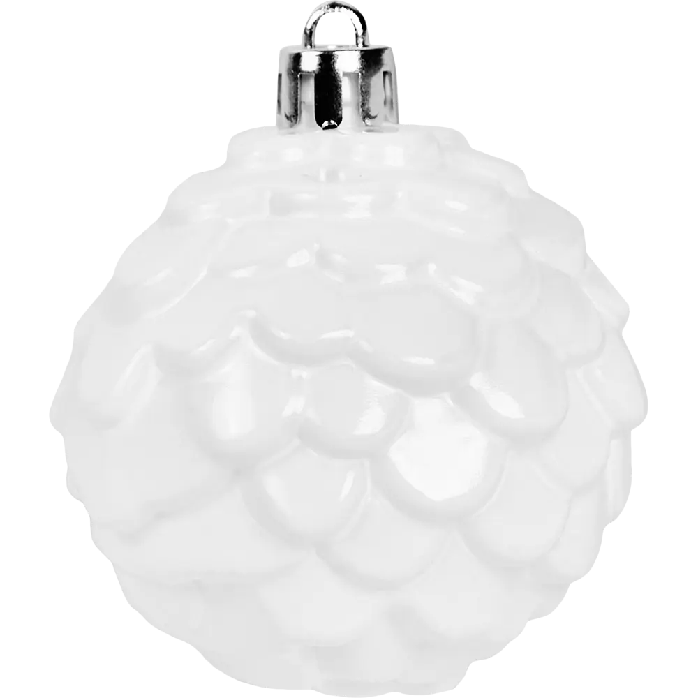 87036340 Набор новогодних шаров Christmas ø5-6 см цвет белый 25 шт. STLM-0956985 Santreyd  - Вид №19