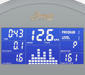 R801 Велотренажер bronze gym r801 lc Bronze Gym  - Вид №2