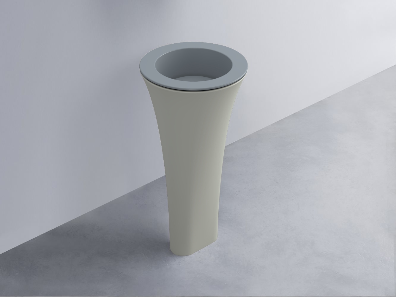 AMLA45-BR+AMPILT-BR+AMCOLT-PM Раковина Amedeo Tondo отдельностоящая cielo Enjoy + Amedeo Ceramica Cielo