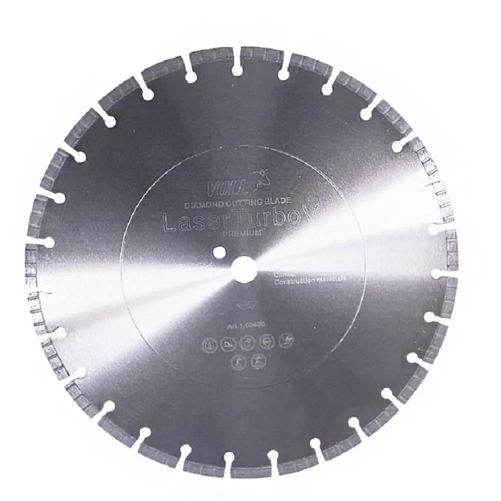 Диск алмазный по бетону Voll LaserTurbo V сегментный 400x25.4x4 мм STLM-2149118
