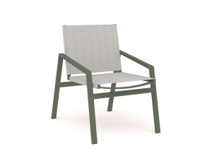 Алюминиевый садовый стул с подлокотниками