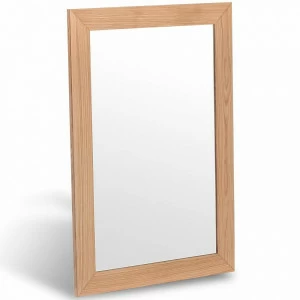 Зеркало прямоугольное настенное бежевое CPMR08-OAK от Angel Cerda ANGEL CERDA ДИЗАЙНЕРСКИЕ 241940 Бежевый