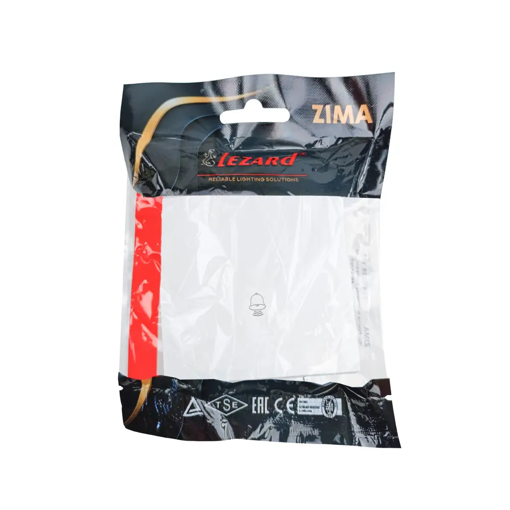 Проводная кнопка дверного звонка LEZARD Zima белая 89398412 STLM-1574109 - Вид №5