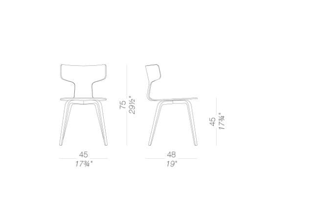 Многослойный стул Lapalma ARCH-00005318 - Вид №1
