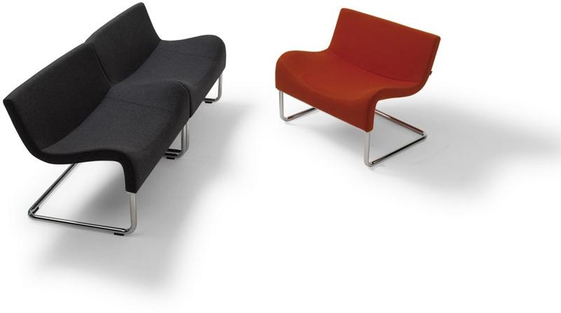 B&T Design Консольное модульное кресло из ткани sun-id-1409590 - Вид №1