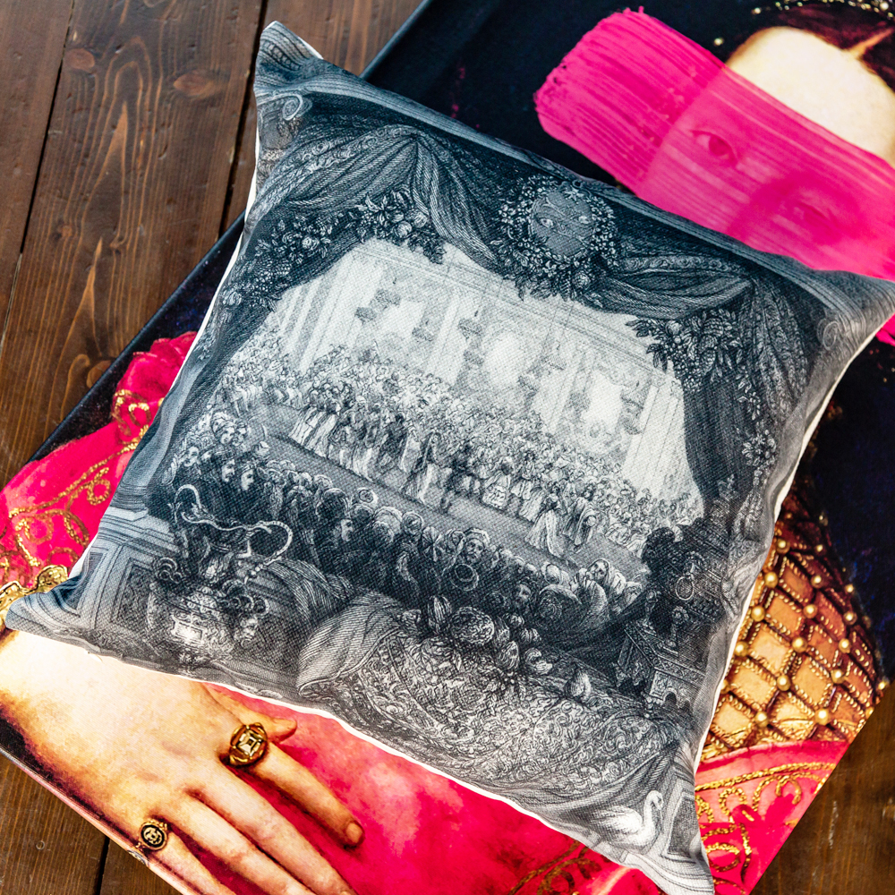 22111902 Арт-подушка «Дворец Тюильри» Object Desire  - Вид №1