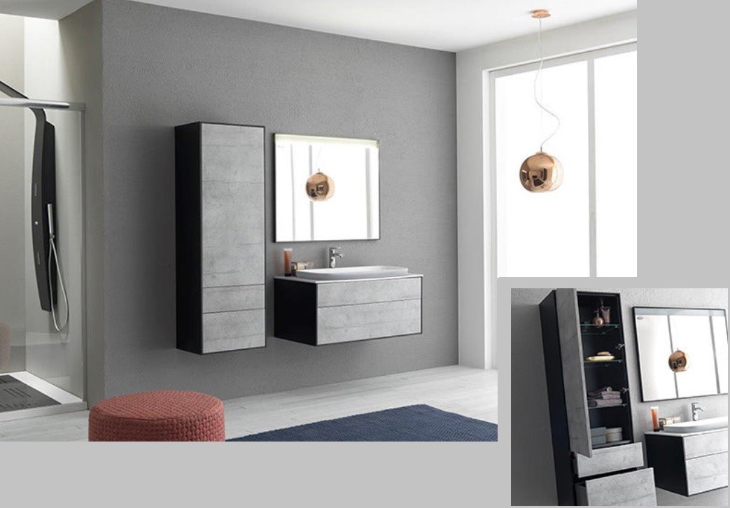 Шкаф пенал Gloria 01069  Словения Kolpa-San - Вид №2