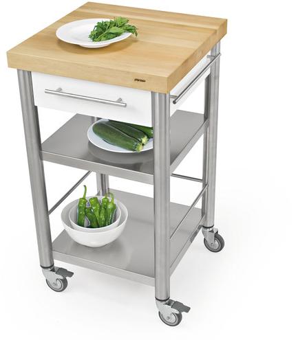 JOKODOMUS Отдельностоящий кухонный модуль из нержавеющей стали и дерева Auxilium sun-id-1384818 - Вид №1