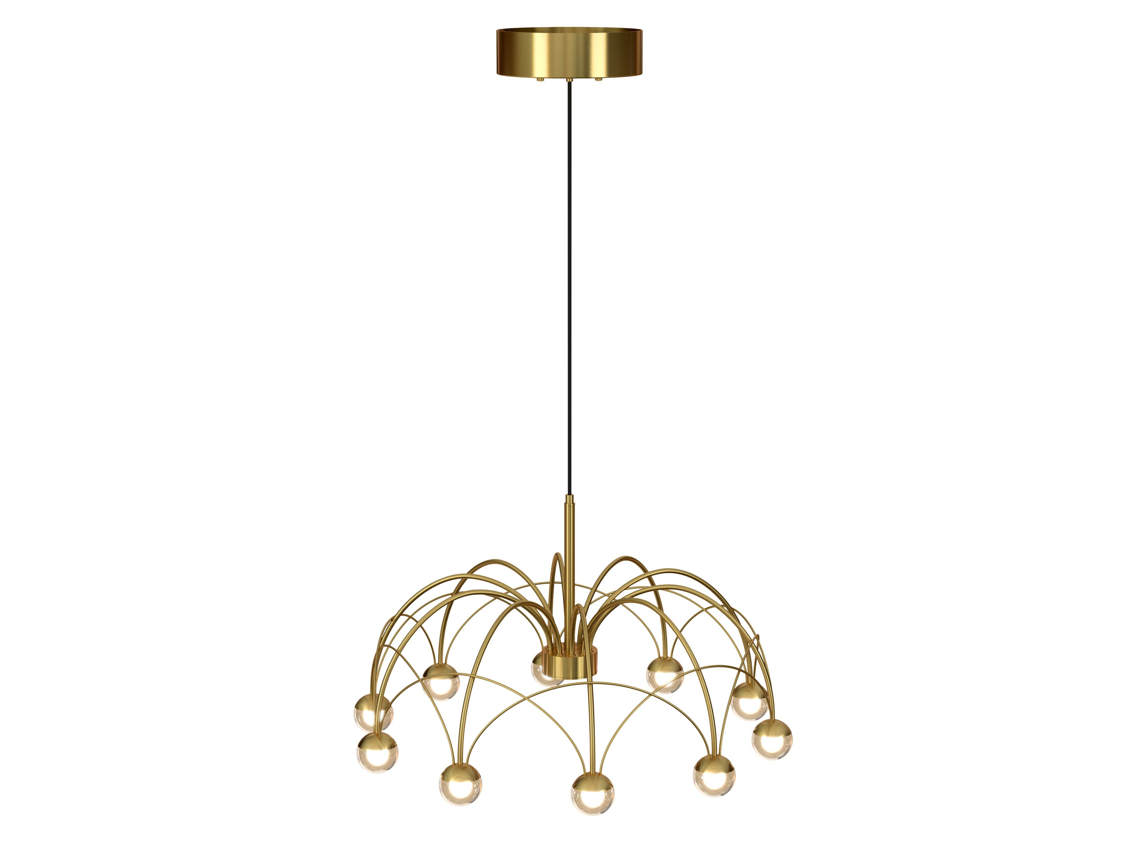 Металлический светодиодный подвесной светильник Valaisin Grönlund PARASOL ARCH-00023716 - Вид №6