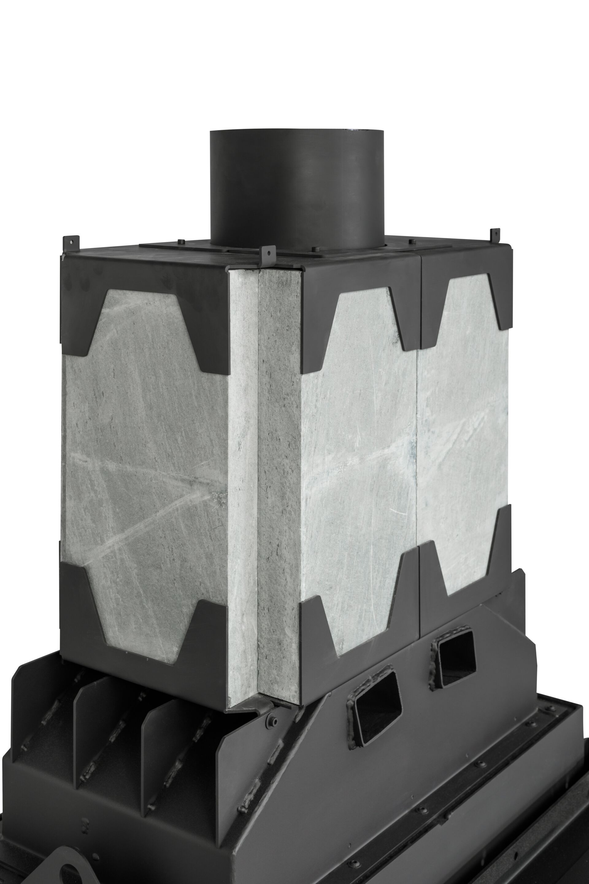 Закрытый дровяной камин Metalfire OPTIMUM 700-60 WHE 1SA ARCH-00069527 - Вид №1