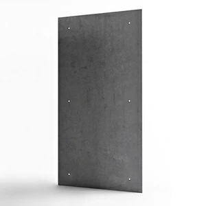BetOn Панель из фибробетона 1000х2000 с отверстиями серая