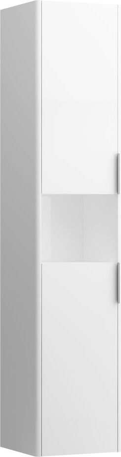 H4026911102661 Шкафчик высокий - левый с двумя дверцами и открытой полкой LAUFEN PRO