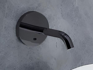 Никель однорычажный настенный инфракрасный смеситель для раковины