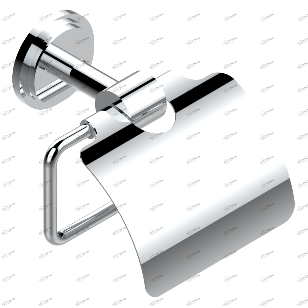 G2H-538AC Бумагодержатель с крышкой настенный Thg-paris Le 9 Howlite Хром G2H-538AC CAT.A