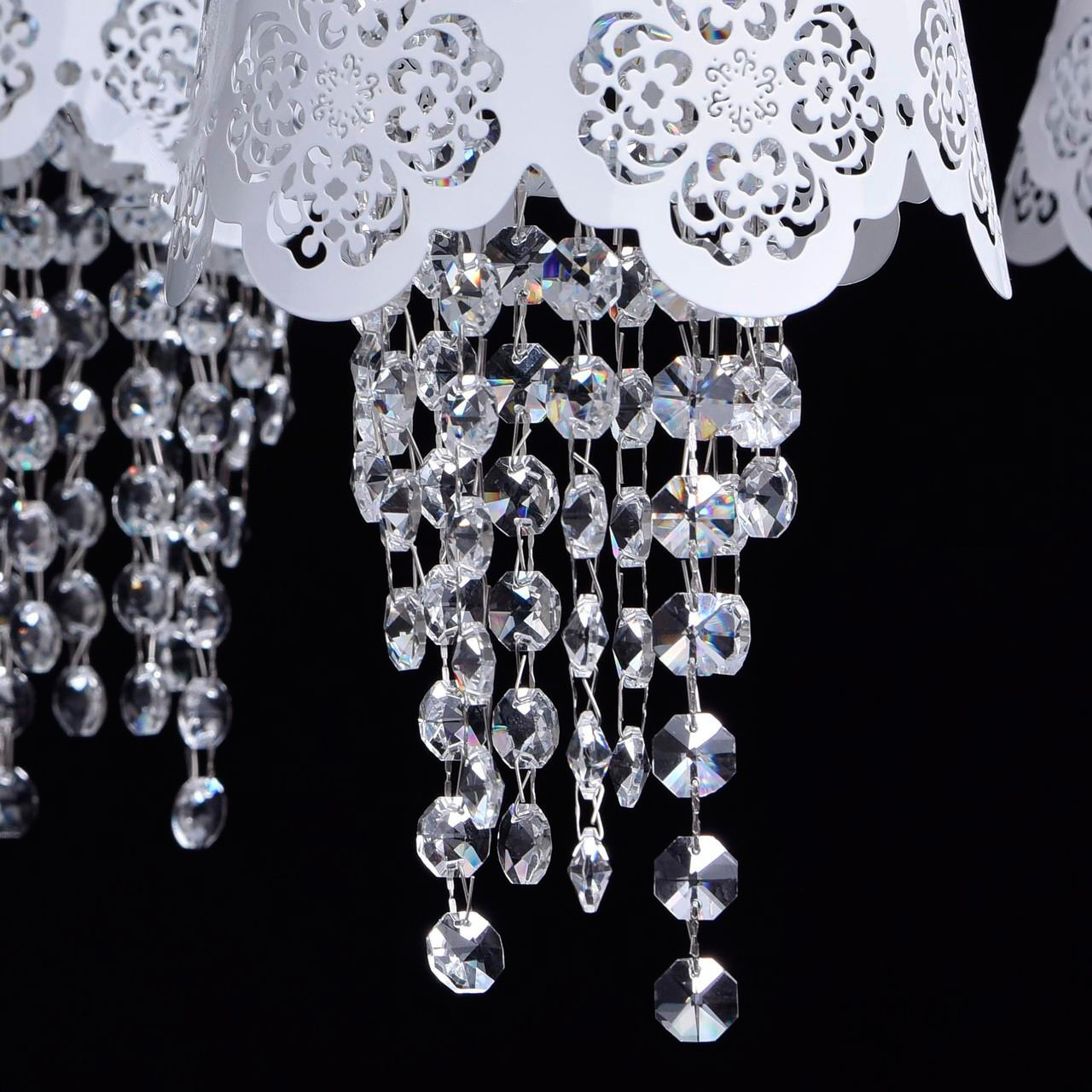 Потолочная люстра MW-Light Полин 472010405 MW-LIGHT ДИЗАЙНЕРСКИЕ, ПОЛИН 182697 Белый  - Вид №2