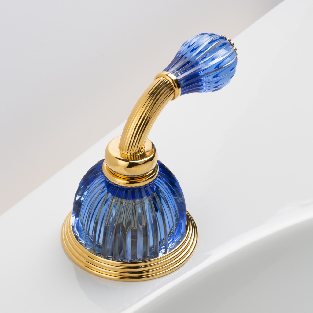 C59-126H C59-126H Клапан на ободе 1/2 ”H РУЧКА КУПОЛЬНАЯ CA Cristal & Bronze DÔME À MANETTES CANNELÉ  - Вид №1