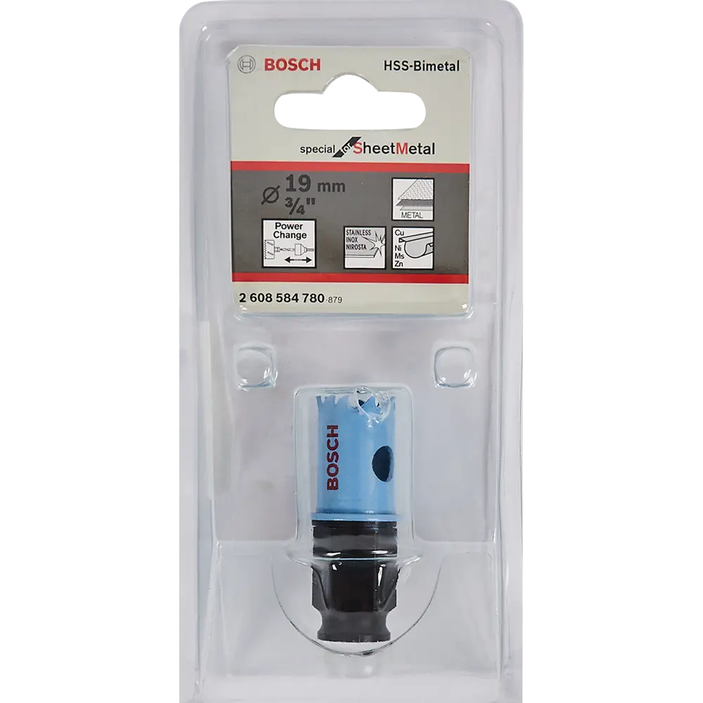 Коронка по стали Bosch 2608584780 19 мм 82857598 STLM-2137974 BOSCH PROFESSIONAL  - Вид №2