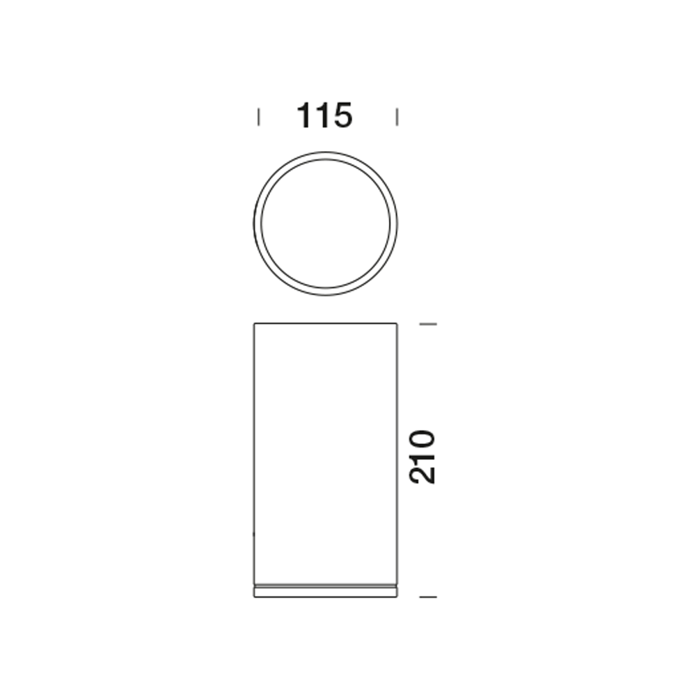 8530168 Потолочный светильник Platek MONACO MEDIUM  MONACO MEDIUM - 1 COB 4000K 60°  - Вид №6