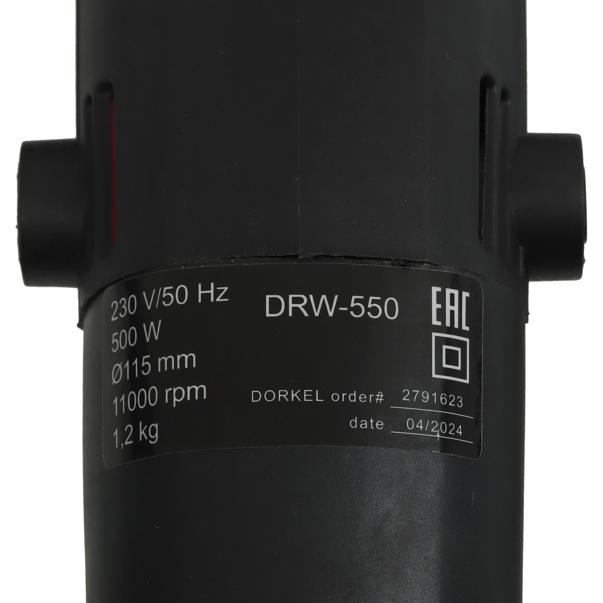 Углошлифовальная машина (УШМ) DORKEL DRW-550 9214106 STDN-0034349 - Вид №4