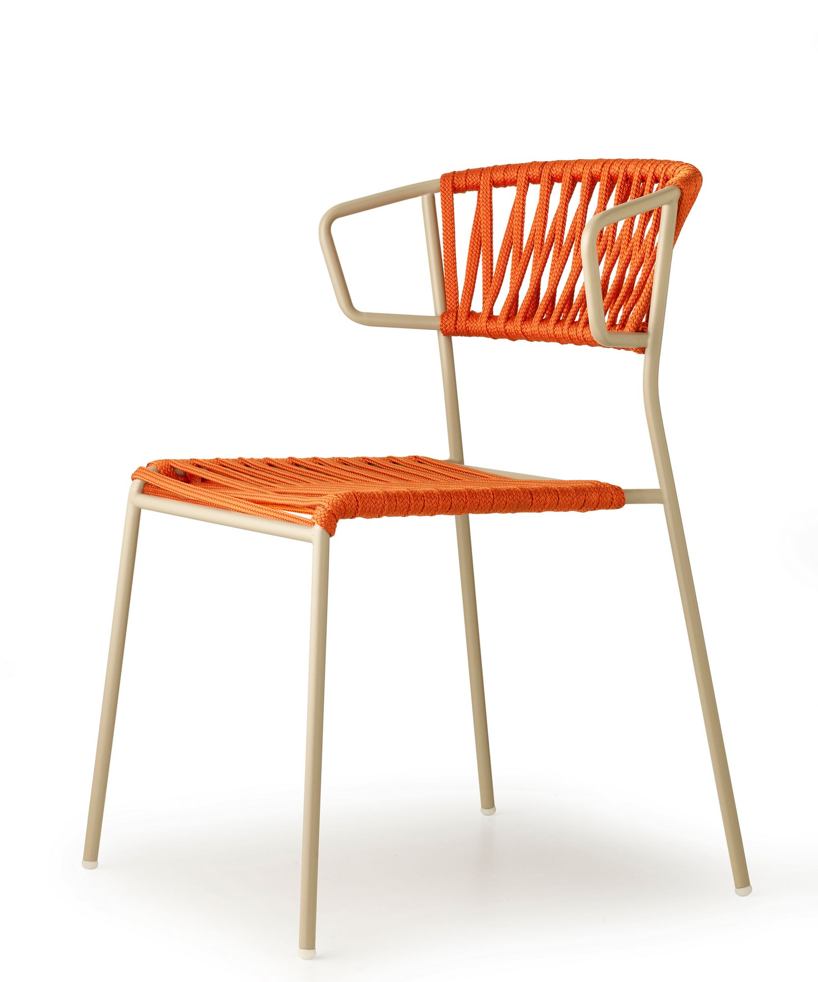 Открытый стальной стул и плетеный морской канат S-CAB Лиза ARCH-00078024 - Вид №1