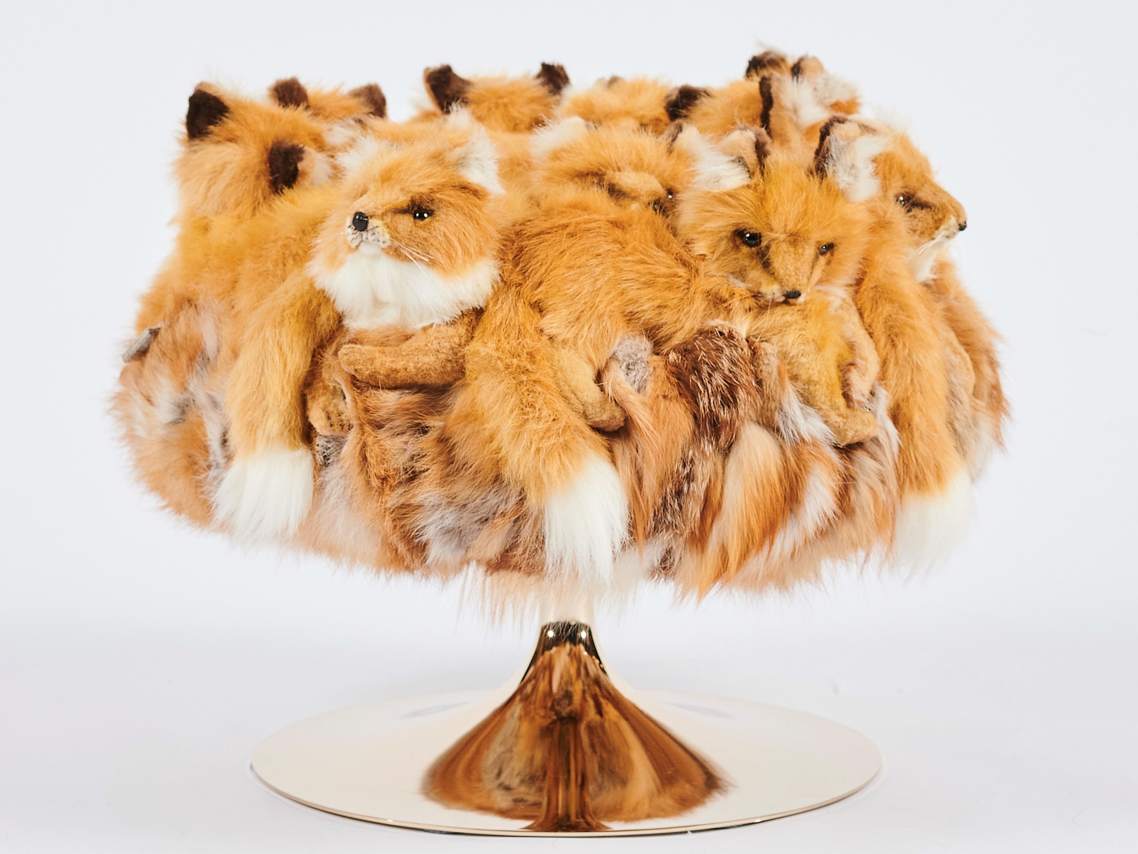 Полиэстер круглый пуф APCOLLECTION Golden Fox ARCH-00015911 - Вид №1